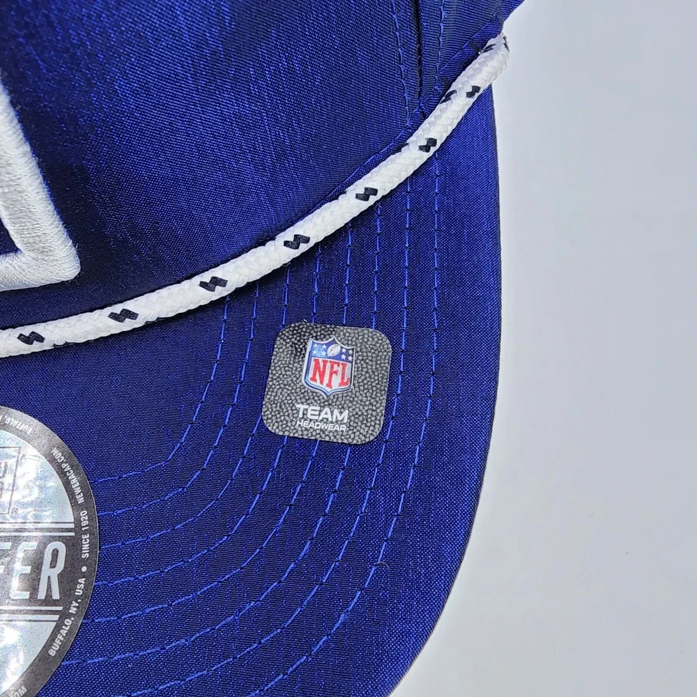 New York Giants NFL New‎ Era 9Fifty Rope Golfer Hat Satin Adult Snapback Cap NEW